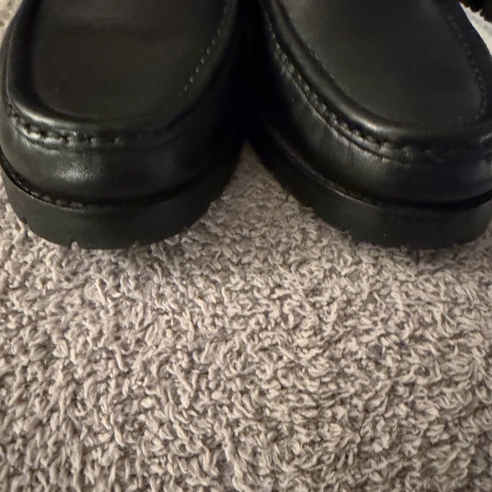 Gucci Black Leather womens Horse-bit Loafers Size 7. CLASSIC - Picture 4 of 13
